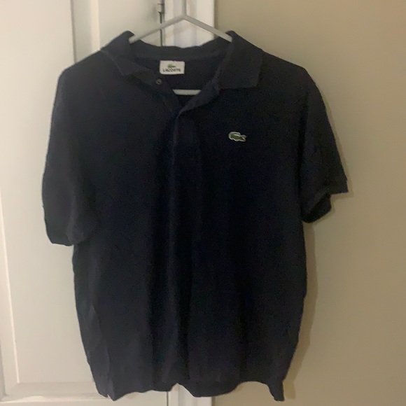 Men’s Lacoste polo. Size 5. Navy colour. - Picture 1 of 6